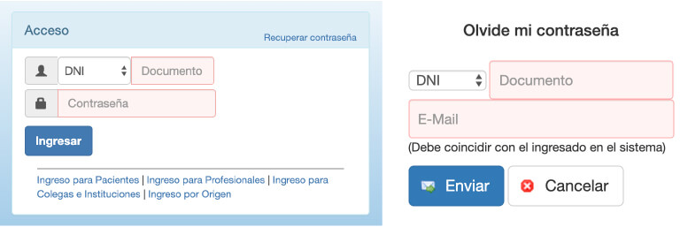 Resultados Online Acceso
